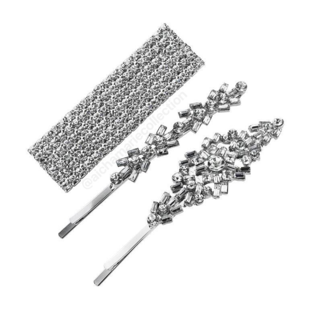 Crystal clip set
